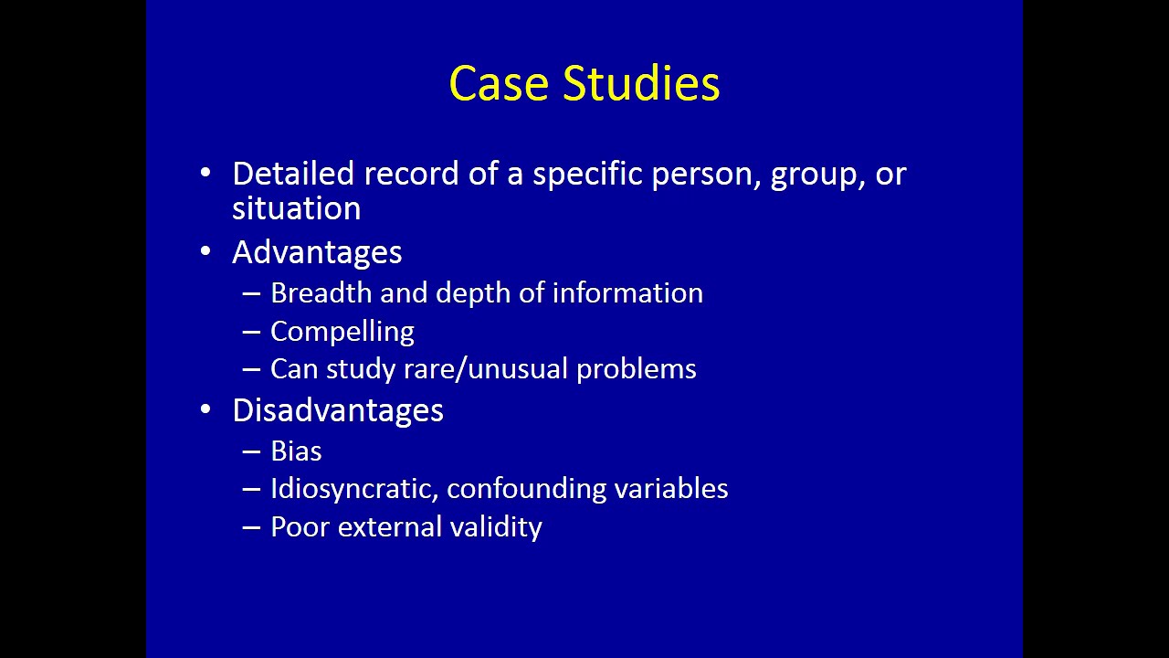 Research Methods in Clinical Psychology (Old)