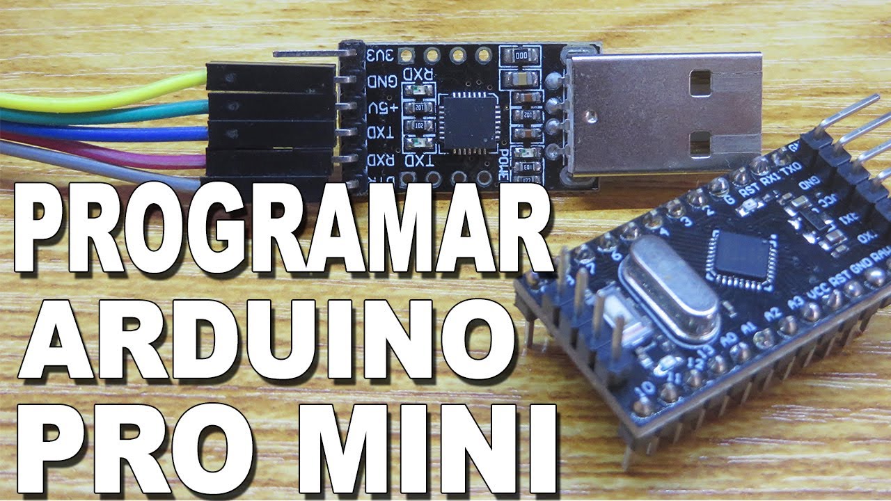 Como programar Arduino Pro mini - Convertidor USB serial - CP2102