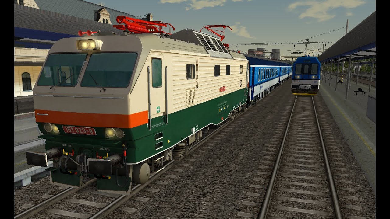 Microsoft Train Simulator - trať 321 | IC 514 Opava-Východ - Praha Hl. n. Ep. 2