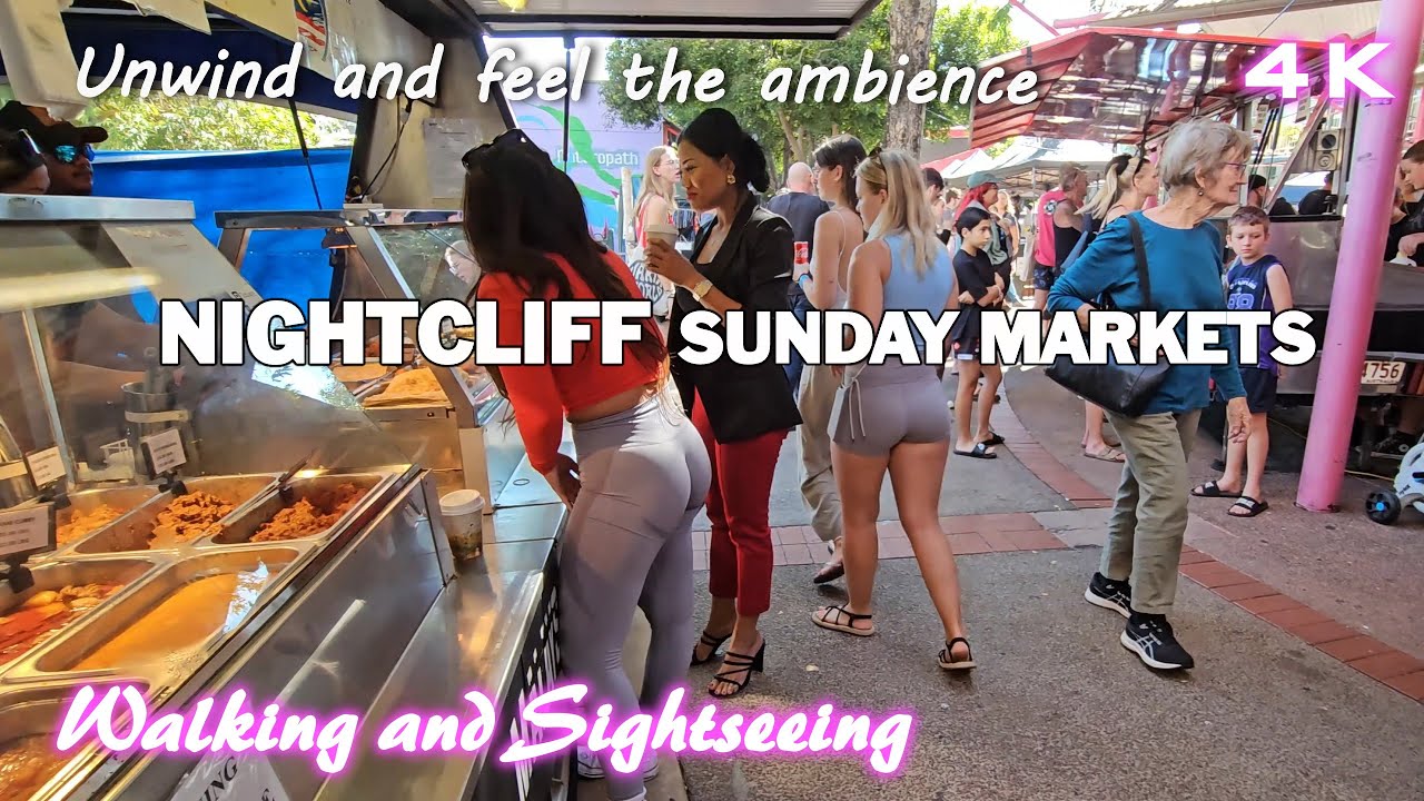 NIGHTCLIFF SUNDAY MARKETS WALKING TOUR 2024 | UNWIND AND FEEL THE AMBIENCE | DARWIN NT AUSTRALIA 🇦🇺