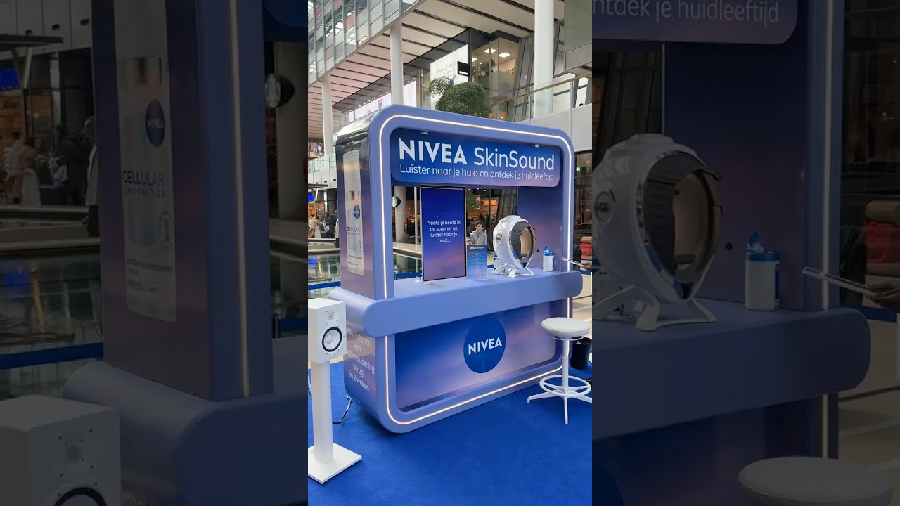 Ik ging mijn huidleeftijd laten checken bij NIVEA op Hoog Catharijne 👸🏼💅🏼
