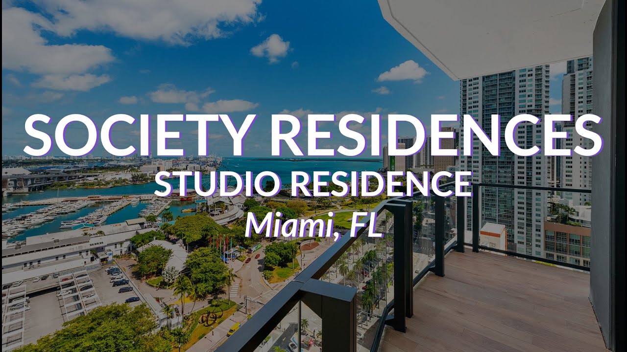 SOCIETY RESIDENCES MIAMI | Studio Residence