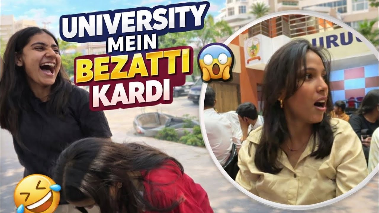 University mein aaj sabki phol patti khol di 😱🤣