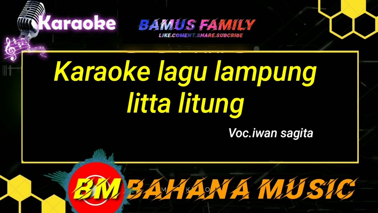 Karaoke litak litung|,dangdut lampung-iwan sagita