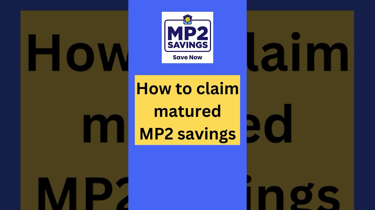 How to WITHDRAW Pag-IBIG MP2 Savings After 5 Years Maturity