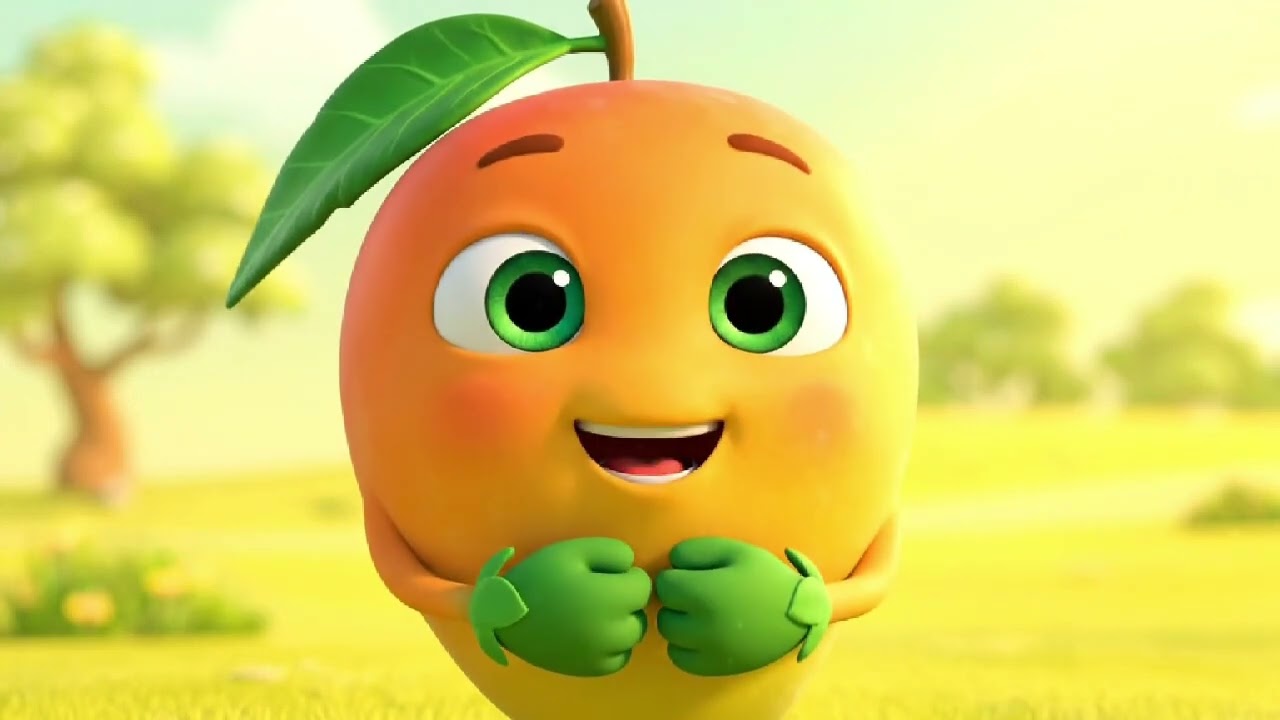 المانجا  🥭🥭أناشيد وأغاني الأطفال بالعربية #youtubekids #cartoon #music #animation 