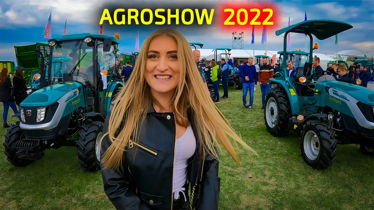 Karolina na wystawie 👉 AGROSHOW Bednary 2022 👉 Maszyny Bergmann na stoisku [Korbanek]