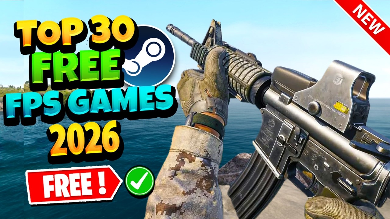 TOP 30 FREE FPS Games to Play in Early 2026🔥 (Online/ Multiplayer)