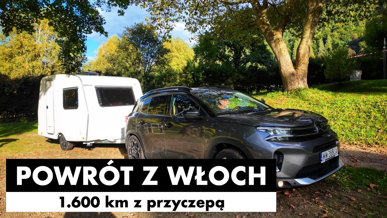 #157 🇮🇹 🇦🇹 🇨🇿 🇵🇱 Powrót z Włoch - 1.600 km z przyczepą | Przez Alpy do domu - czas wracać