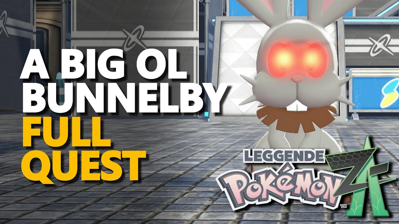 A Big Ol Bunnelby FULL QUEST Pokemon Legends Z-A