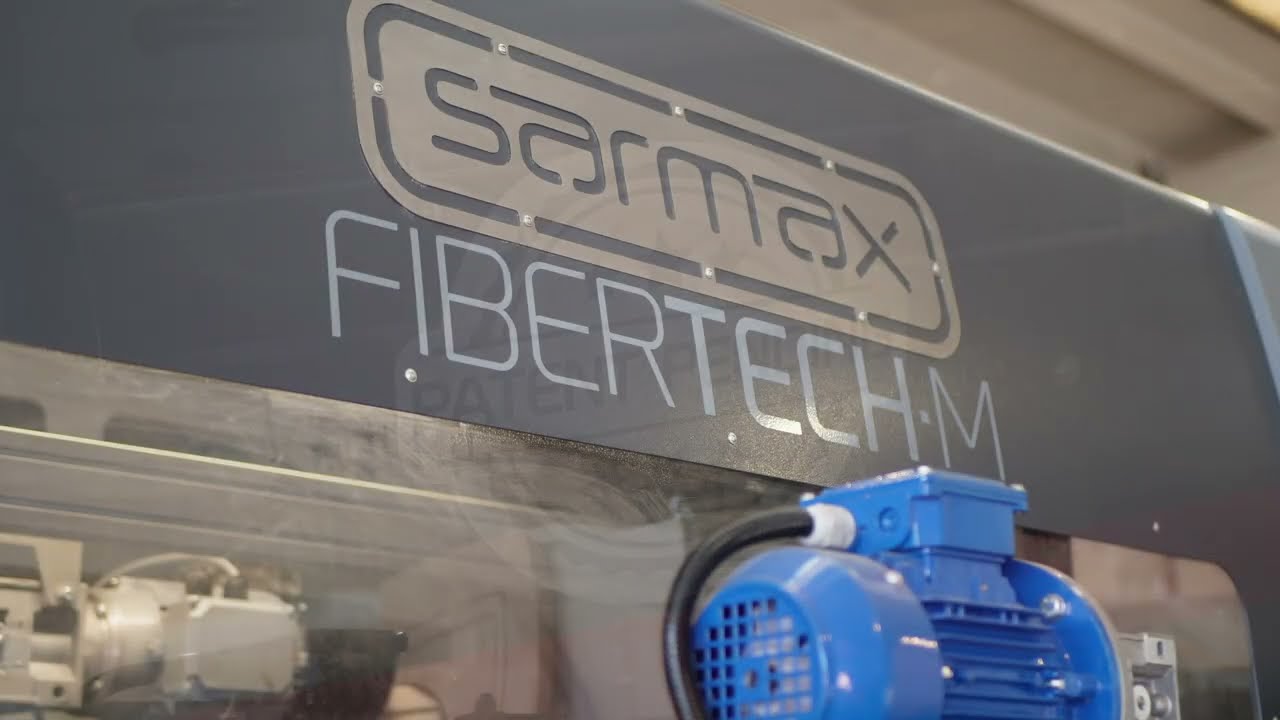 SARMAX FIBERTECH-M AUTOMATIC SANDING & DENIBBING CENTER FOR WINDOWS, DOORS, FRAMES AND CABINET DOORS