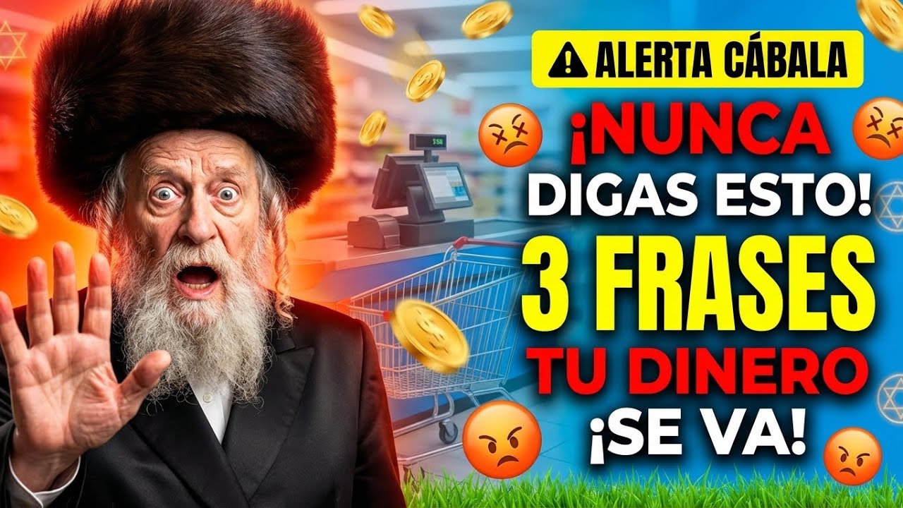 ¡DA MIEDO! NUNCA Digas ESTAS 3 Frases Al Comprar — Tu Dinero SE VA Para Siempre | Rabino CÁBALA