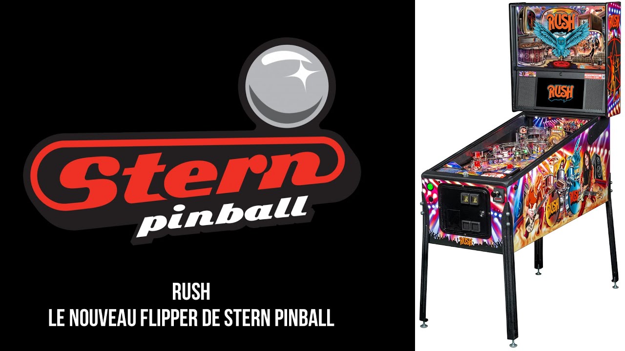 RUSH le nouveau flipper de STERN PINBALL