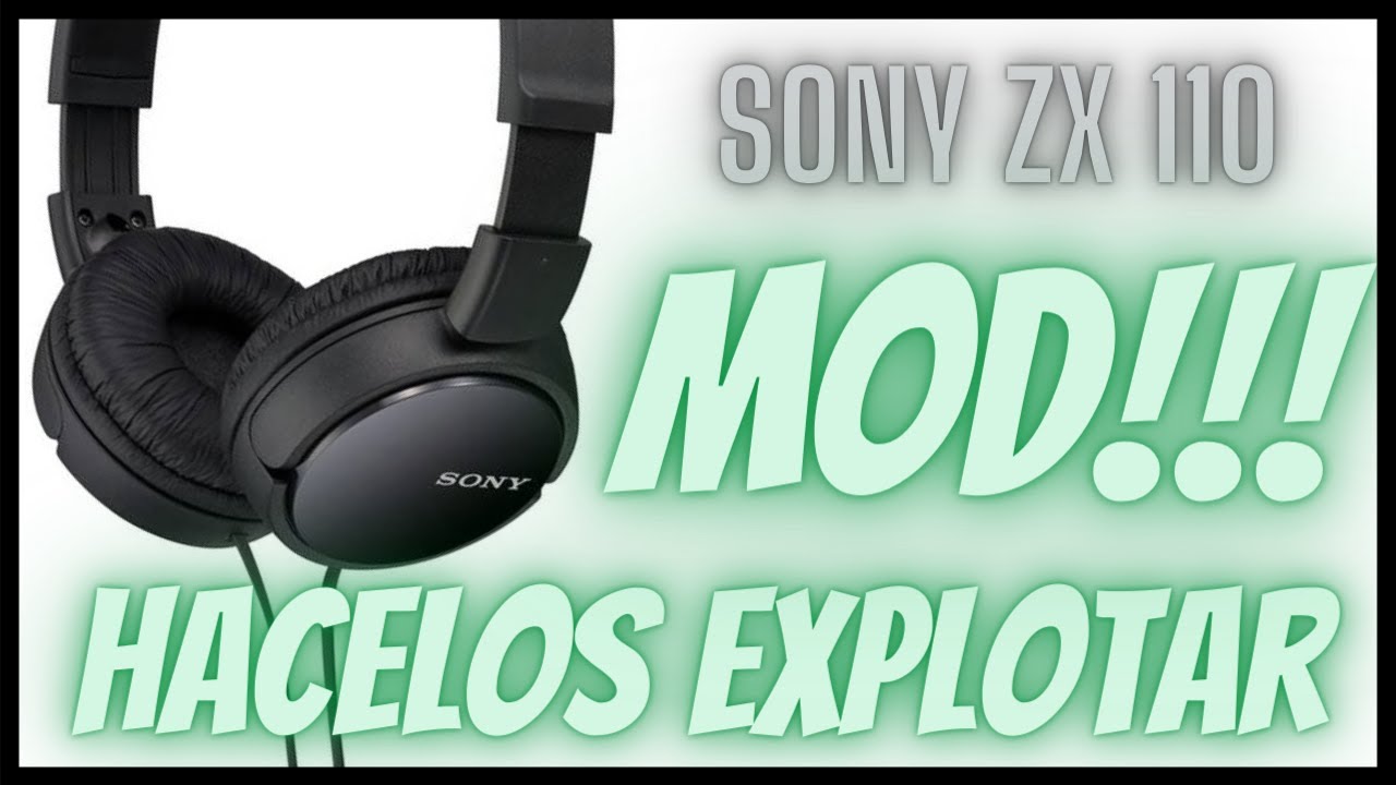 SONY ZX 110 - MOD FÁCIL Y BARATO...SACALE TODO EL JUGO !!!!!!!!
