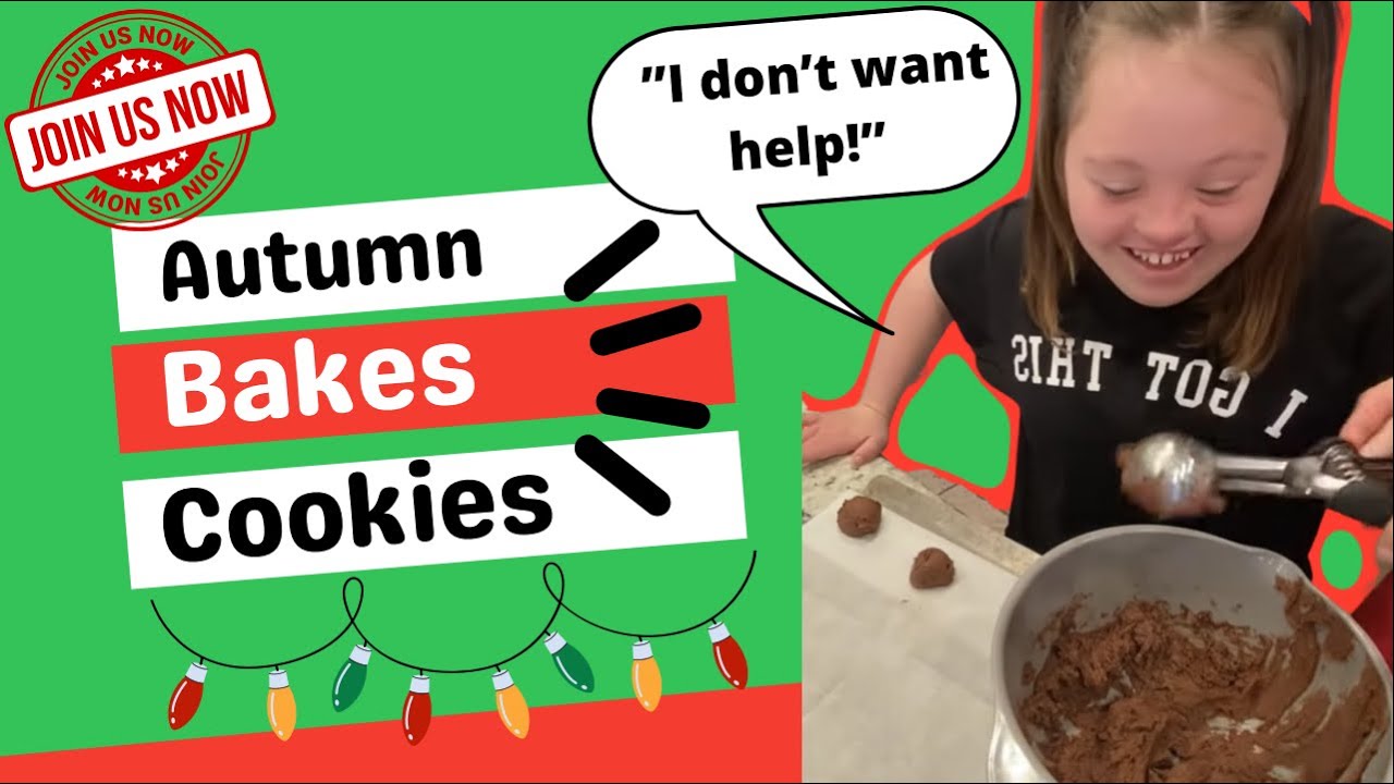 Baking Christmas Cookies With Autumn/ Vlogmas#6