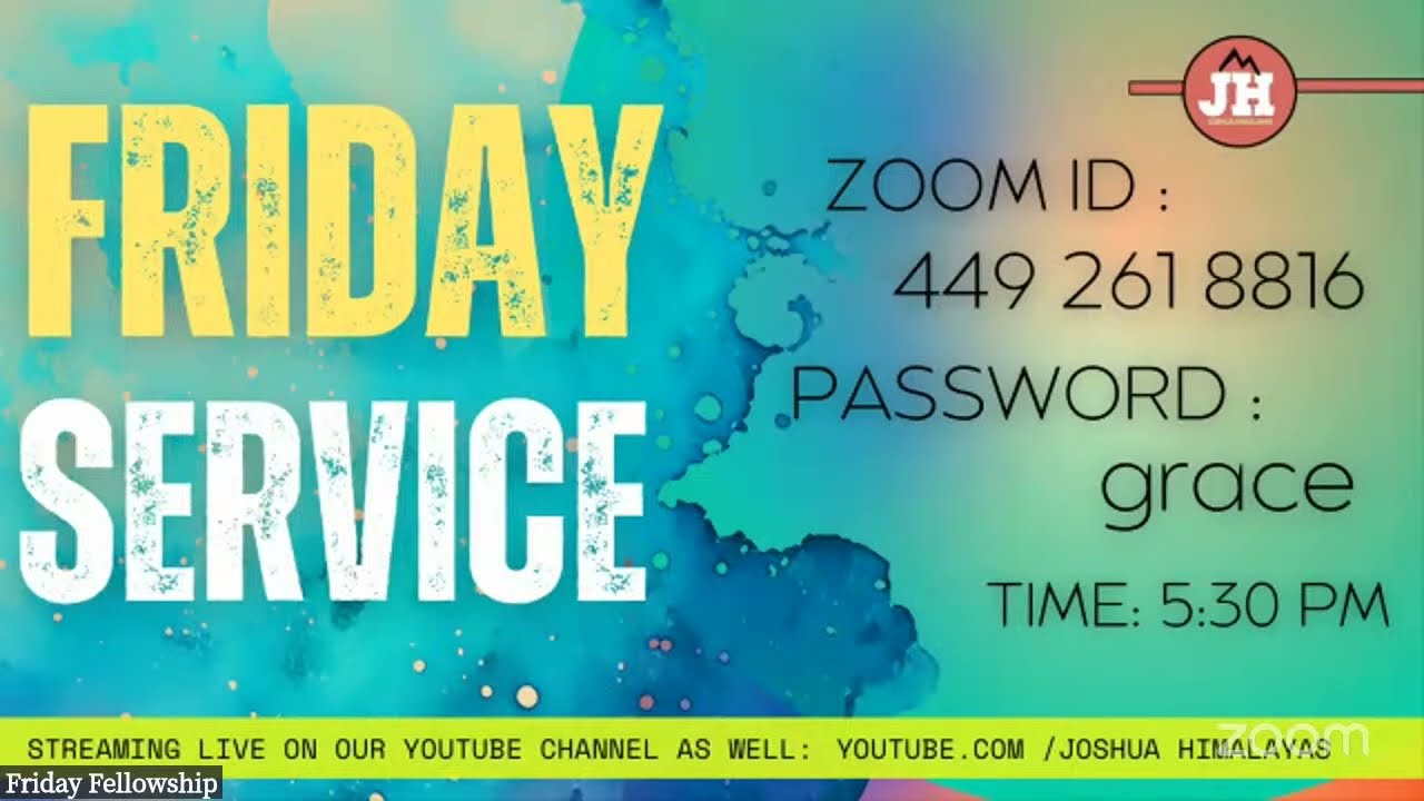 13th December 2024 // Friday Fellowship // LIVE