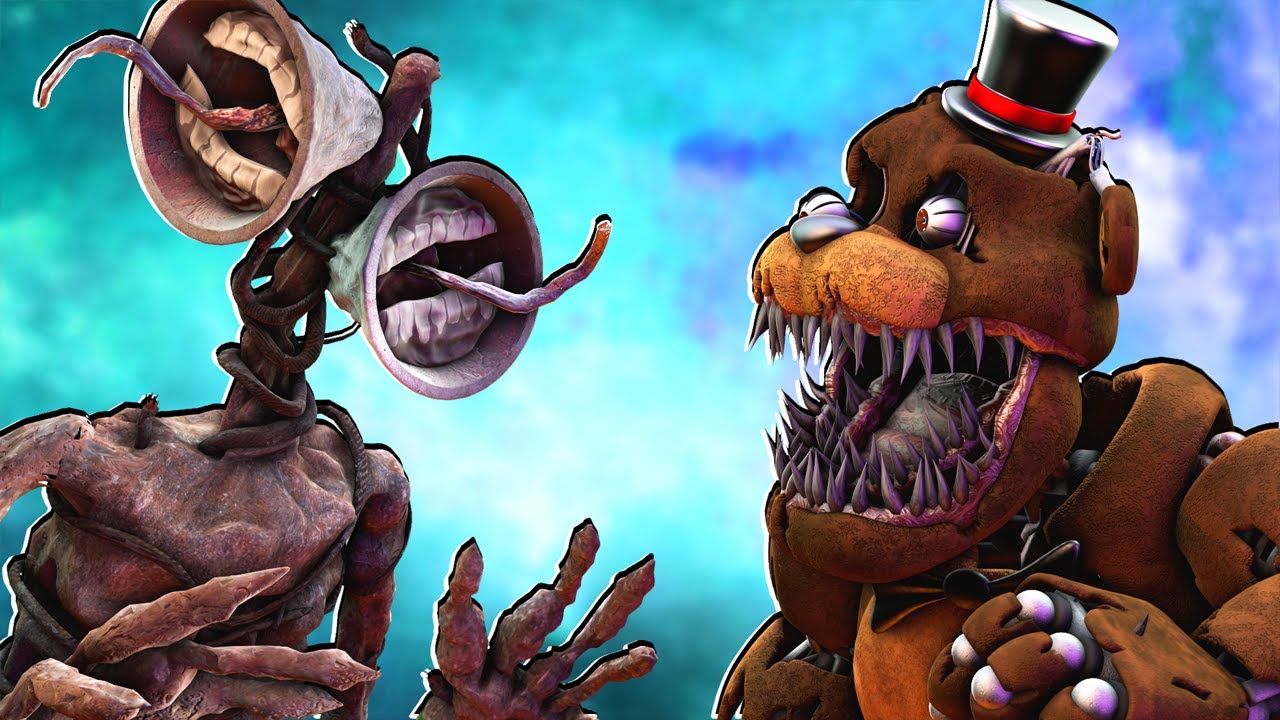 FNaF Demented Freddy vs Siren Head