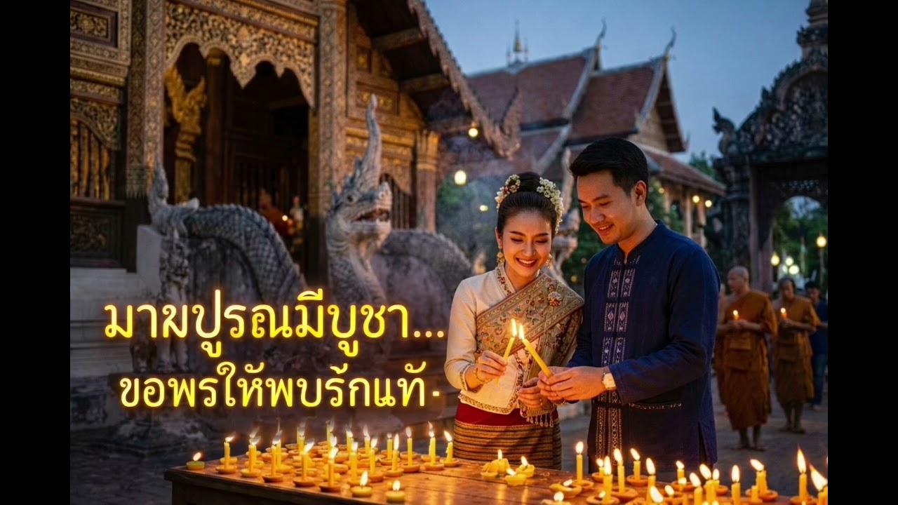 เพลง มาฆปูรณมีบูชา.. ขอพรให้พบรักแท้ 