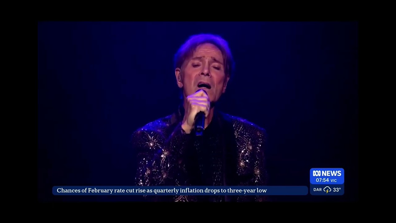 Cliff Richard on ABC News Breakfast 30 January 2025