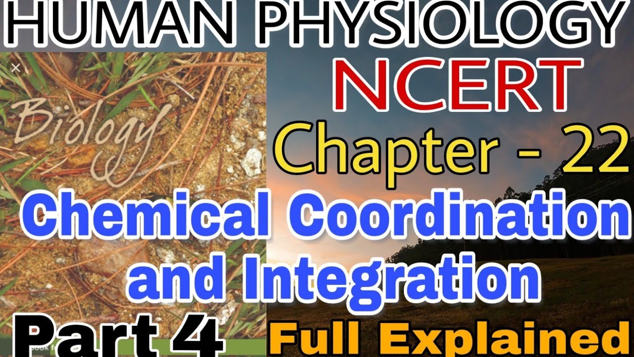 NCERT Ch-22 Chemical coordination and integration Class XI Human Physiology Part 4 Boards NEET/AIIMS