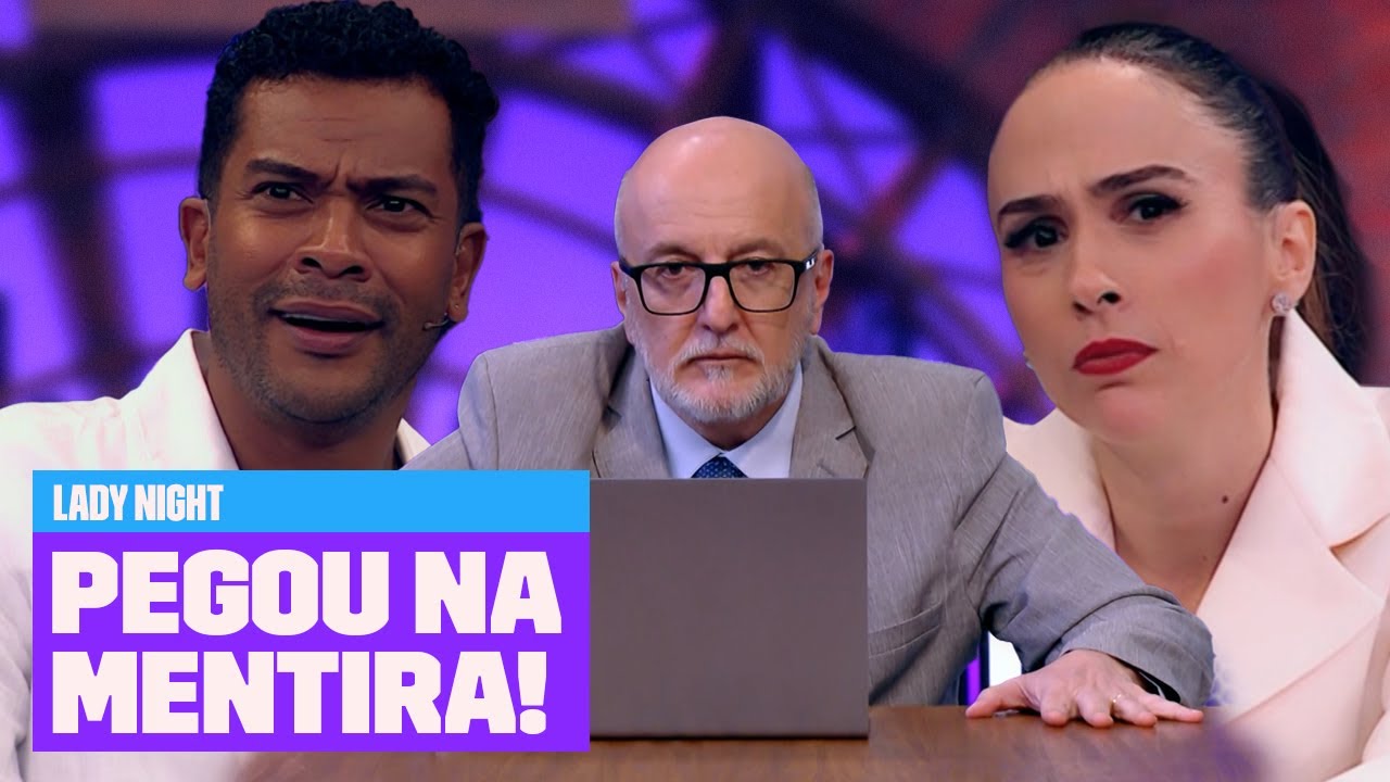 Tat&aacute; Werneck acusa Samuel Assis: MENTIROSO! | Lady Night | Multishow