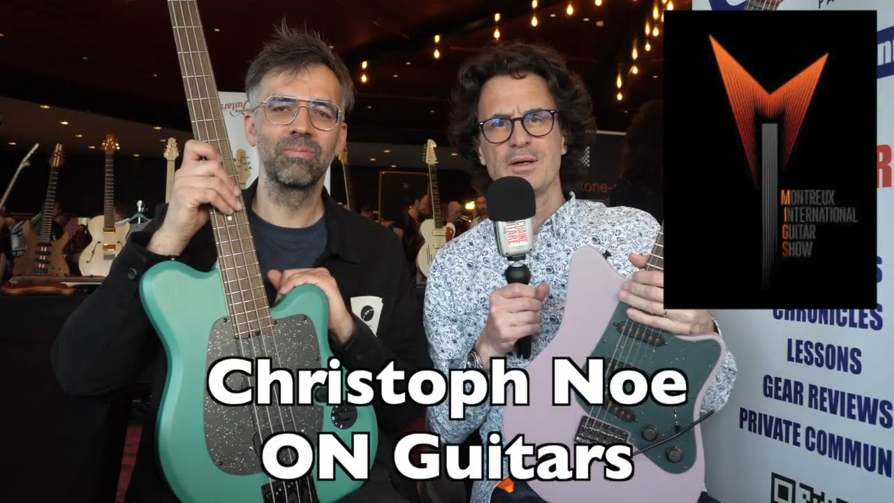 ON Guitars, Christoph Noe guitar builder interview and demo of the Elster model