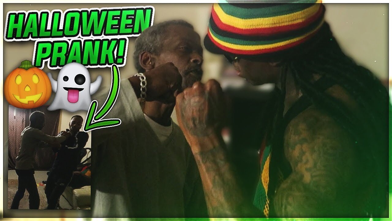 Halloween PRANK on my MAD UNCLE *ANGRY DAD*