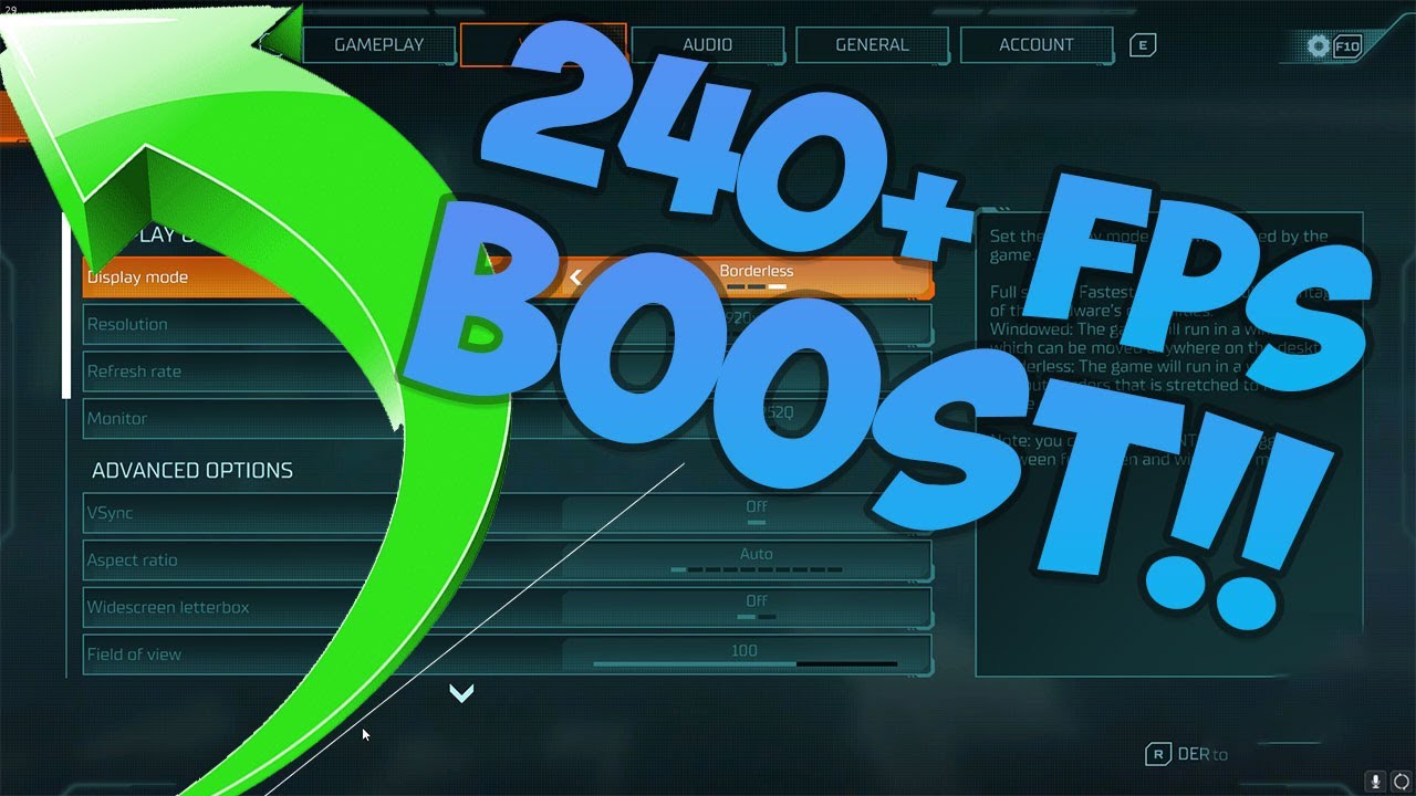 how to get more fps on Hyper Scape