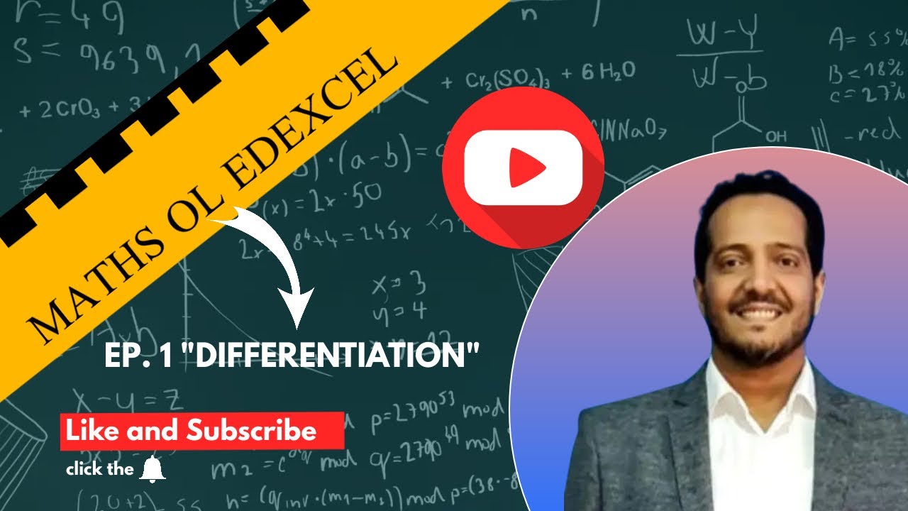 IGCSE MATHS OL Edexcel- Differentiation (PART 1) - 2024