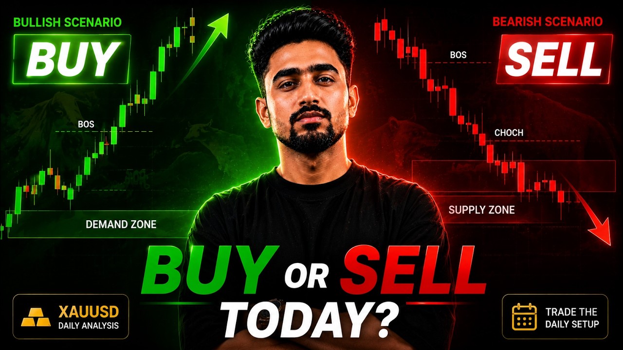 Tomorrow's Gold Move | XAUUSD Liquidity Levels Institutional Traders Watch