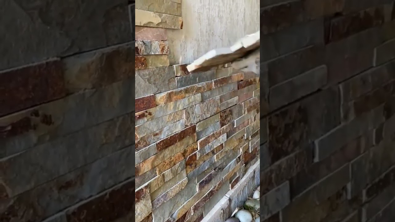 como INSTALAR FACIL la piedra natural