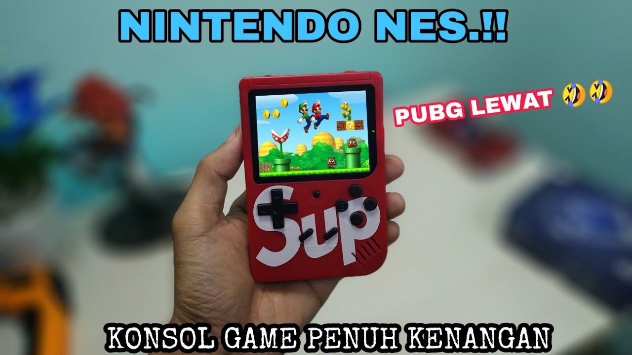 Konsol Game 100ribuan Penuh kenangan!! 500 in 1 | Gameboy mini Q3/SUP/Retro FC