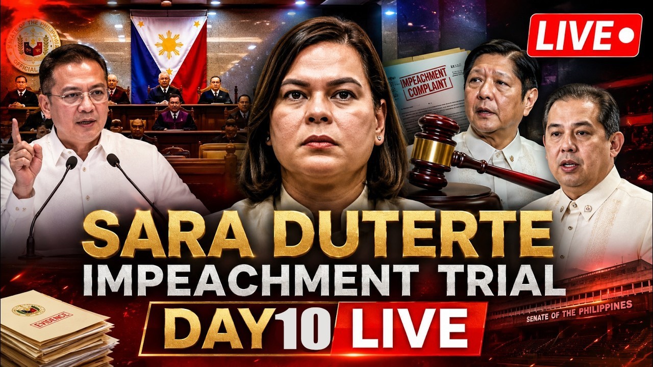 DAY 10: IMPEACHMENT TRIAL OF VICE PRESIDENT SARA DUTERTE | JULY 23, 2026