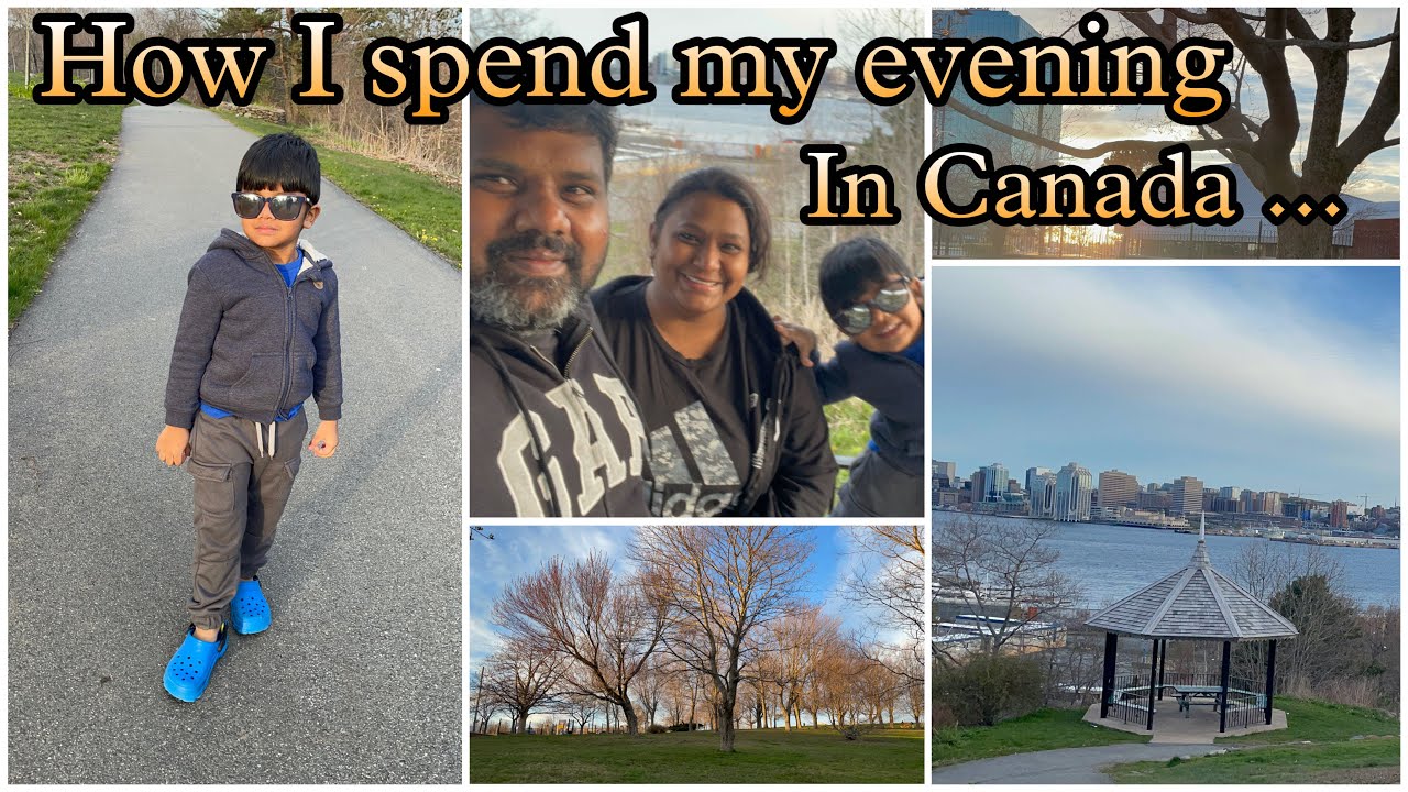 My Beautiful Evening in Canada | Dartmouth Commons | Halifax Tamil | Picnic Park for Meetups