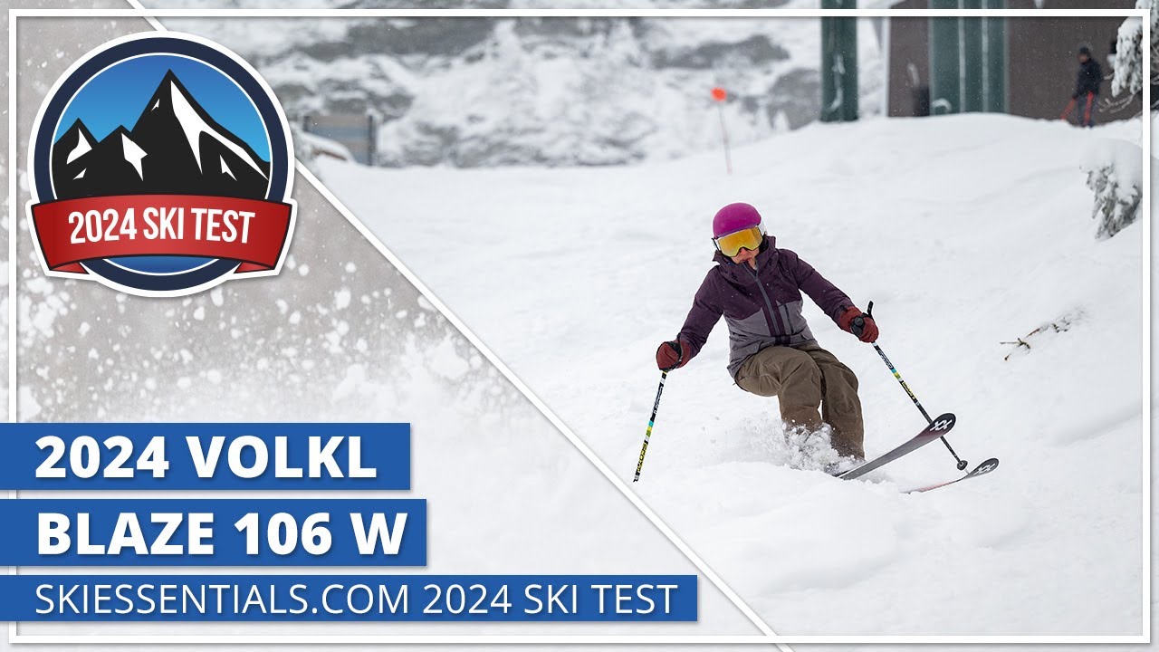 2024 Volkl Blaze 106 W - SkiEssentials.com Ski Test