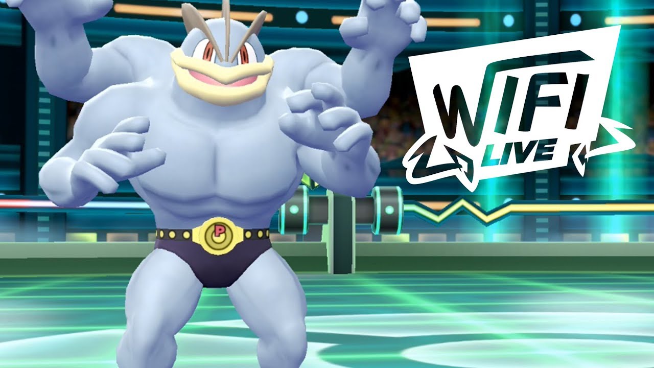 Pokemon Let's Go Pikachu & Eevee Wi-Fi Battle: Machamp is Here! (1080p)