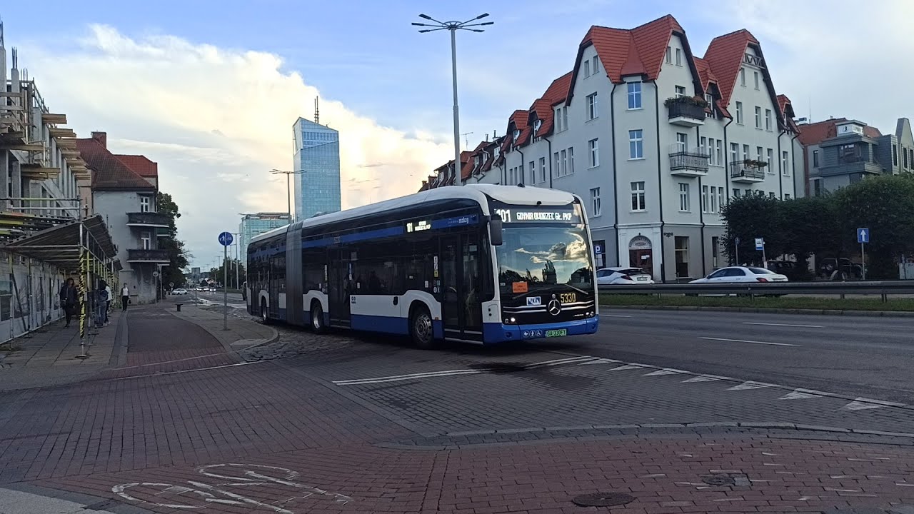 eCitaro linia 101 gdańsk PKA GDYNIA (ARCHIWUM 18.09.22)