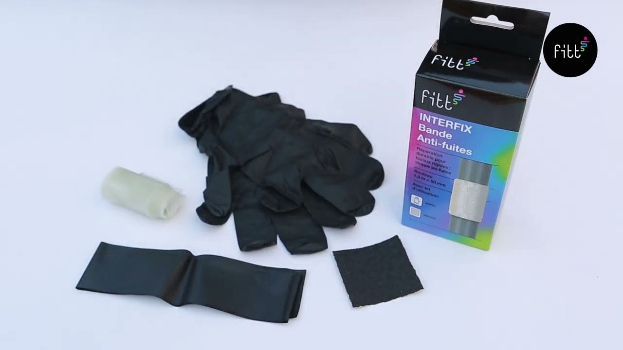 Utiliser la bande antifuites FITT INTERFIX pour stopper une fuite