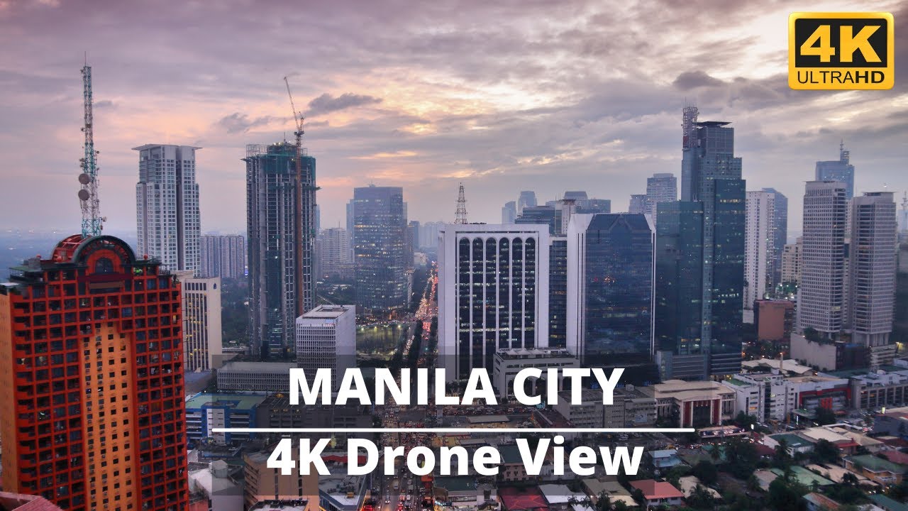 Manila city Philippines by drone | Manila Capital of the Philippines | Manila city tour | #Manila