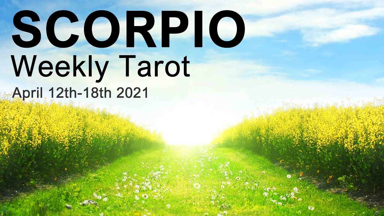 SCORPIO WEEKLY TAROT READING 
