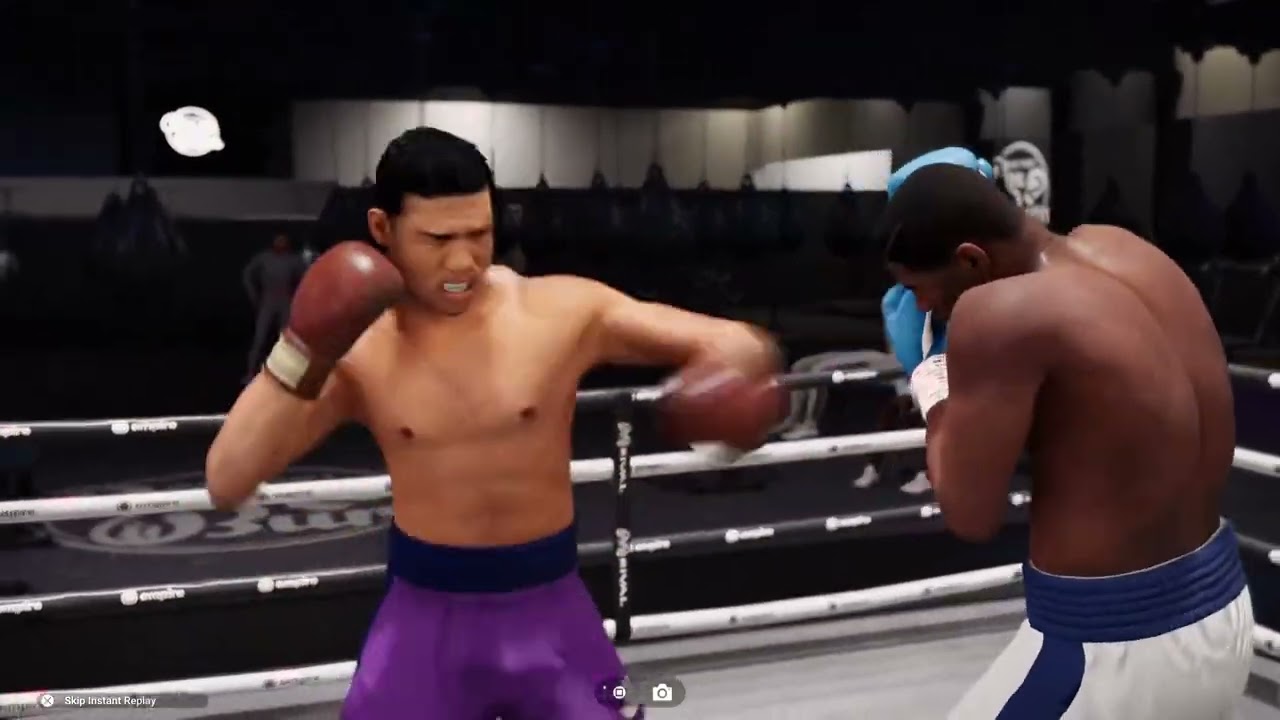 Joe Louis drops haymakers on Riddick Bowe