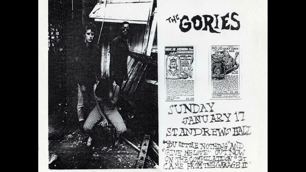 THE GORIES - YOU LITTLE NOTHING / GIVE ME LOVE  1987
