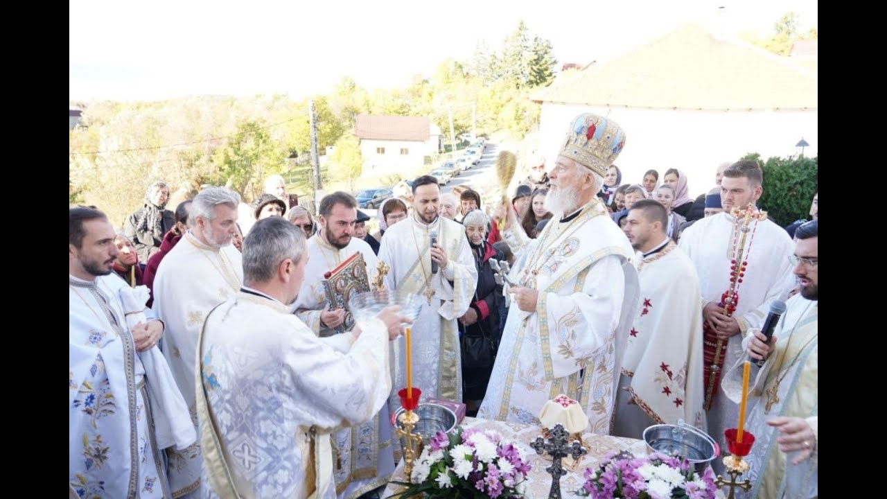 VIDEO - A FOST SFINȚITĂ BISERICA PAROHIEI PIETROȘIȚA III DIN ARHIEPISCOPIA TÂRGOVIȘTEI