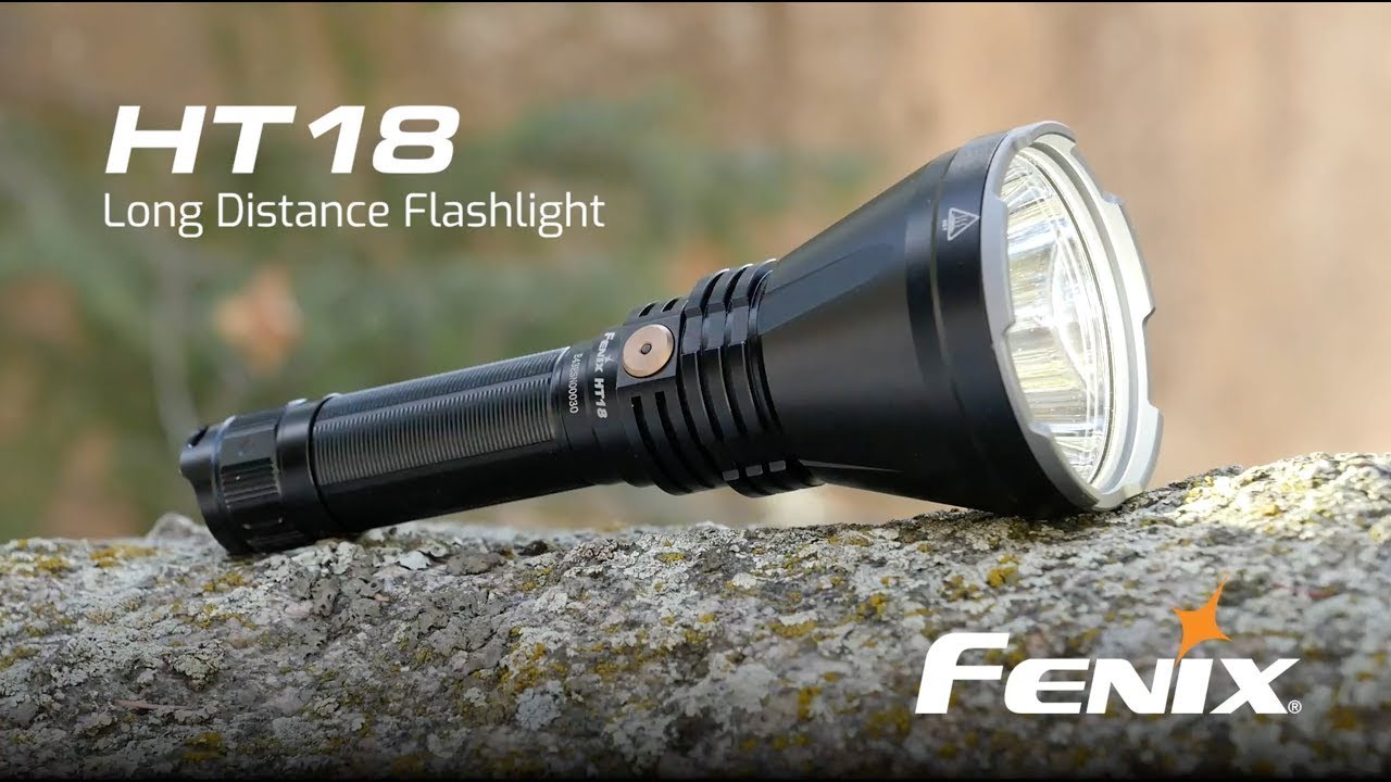 Fenix HT 18 Дальнобойный фонарь на 21700 аккумуляторе