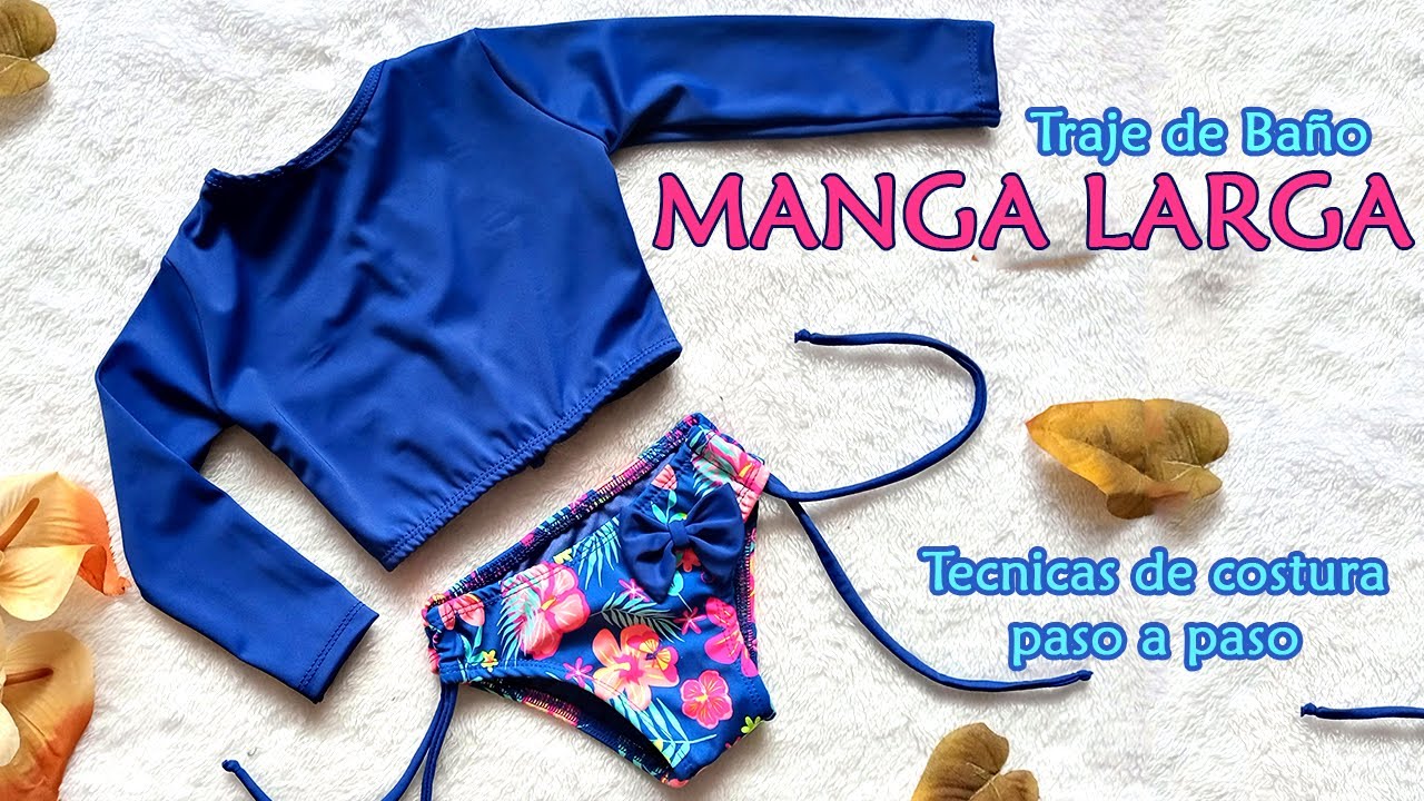 Как сшить купальник с длинными рукавами шаг за шагом / Легко сшить 👙😉👍