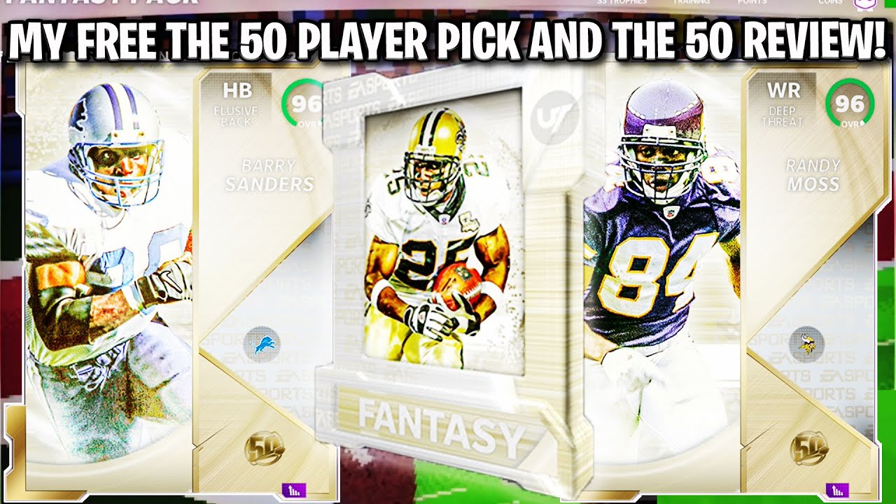 MY FREE THE 50 PLAYER PICK AND THE 50 PROMO REVIEW! | MADDEN 21 ULTIMATE TEAM