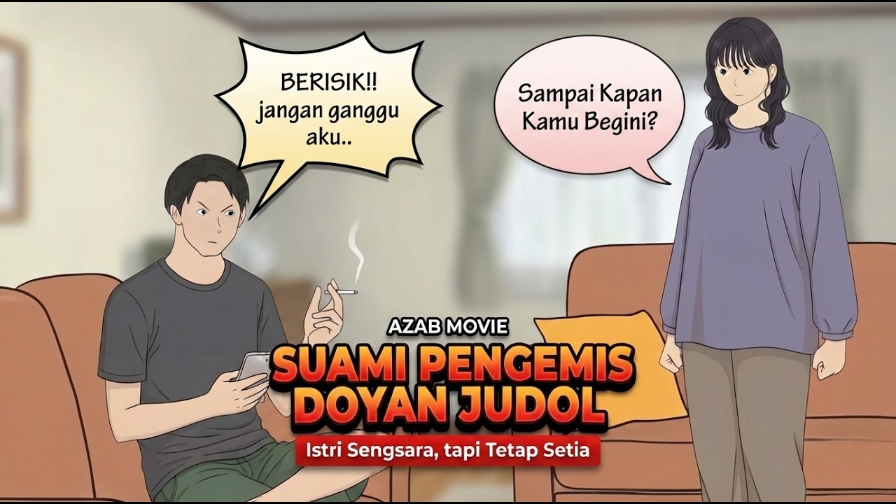 AZAB SUAMI YANG TAK MEMBERI NAFKAH & DOYAN GEBUK ISTRI! | Drama Animasi