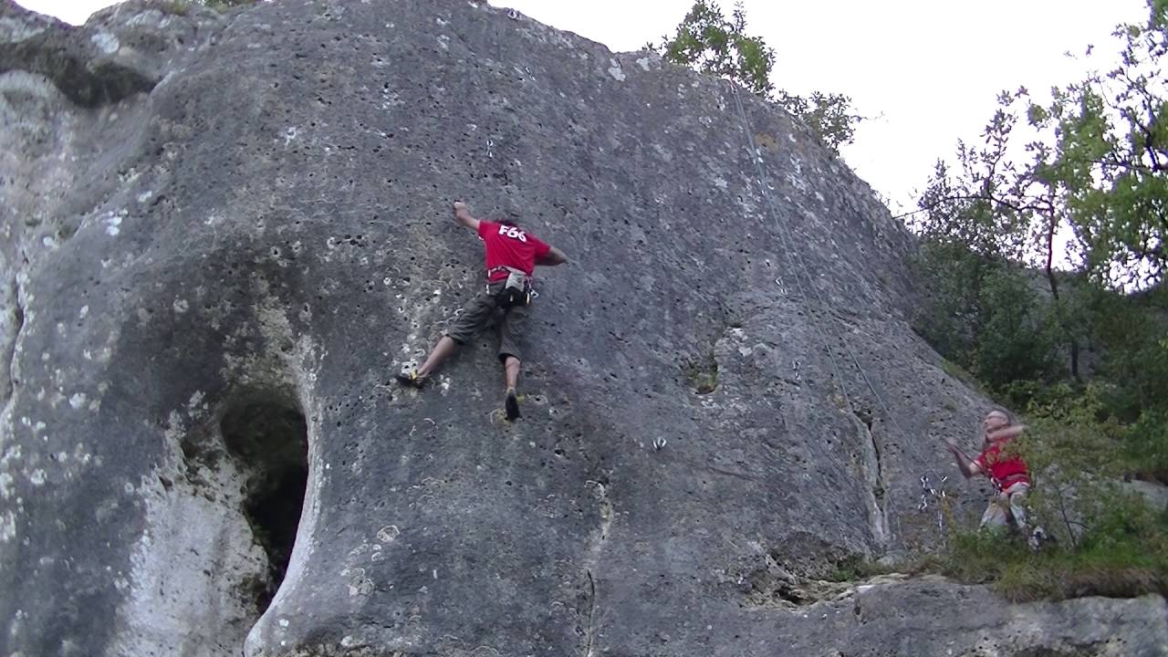 Les eaux claires, 1/2 Fred dans F66 6b/6b+