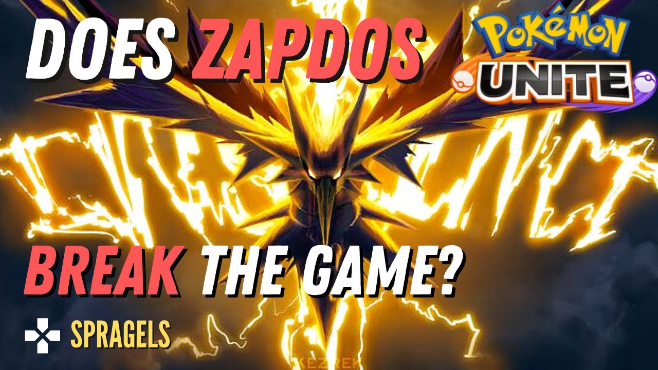 Is Zapdos Broken? Does It Ruin Pok&eacute;mon Unite? How Would You Fix it?