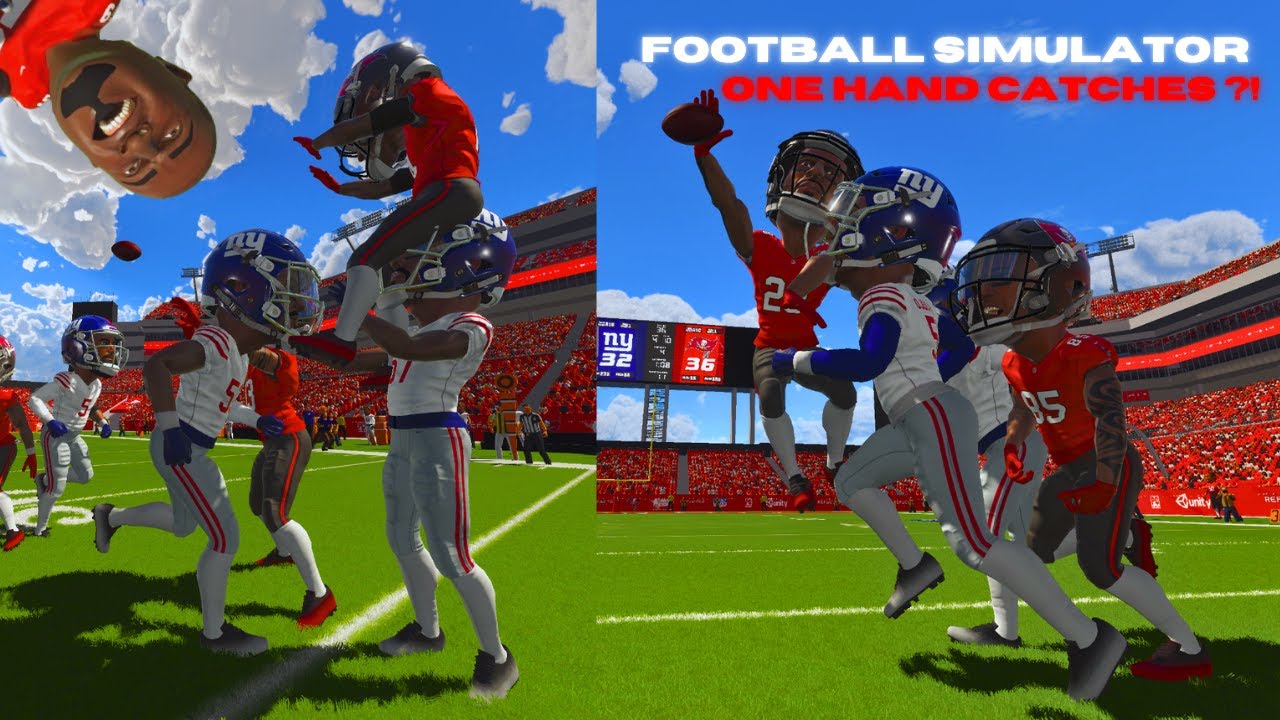 The Catches In This Game Are INSANE 🤯 Football Simulator